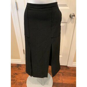 BCBG Max Azria Bentley Black Midi Skirt, Size 8 (US)